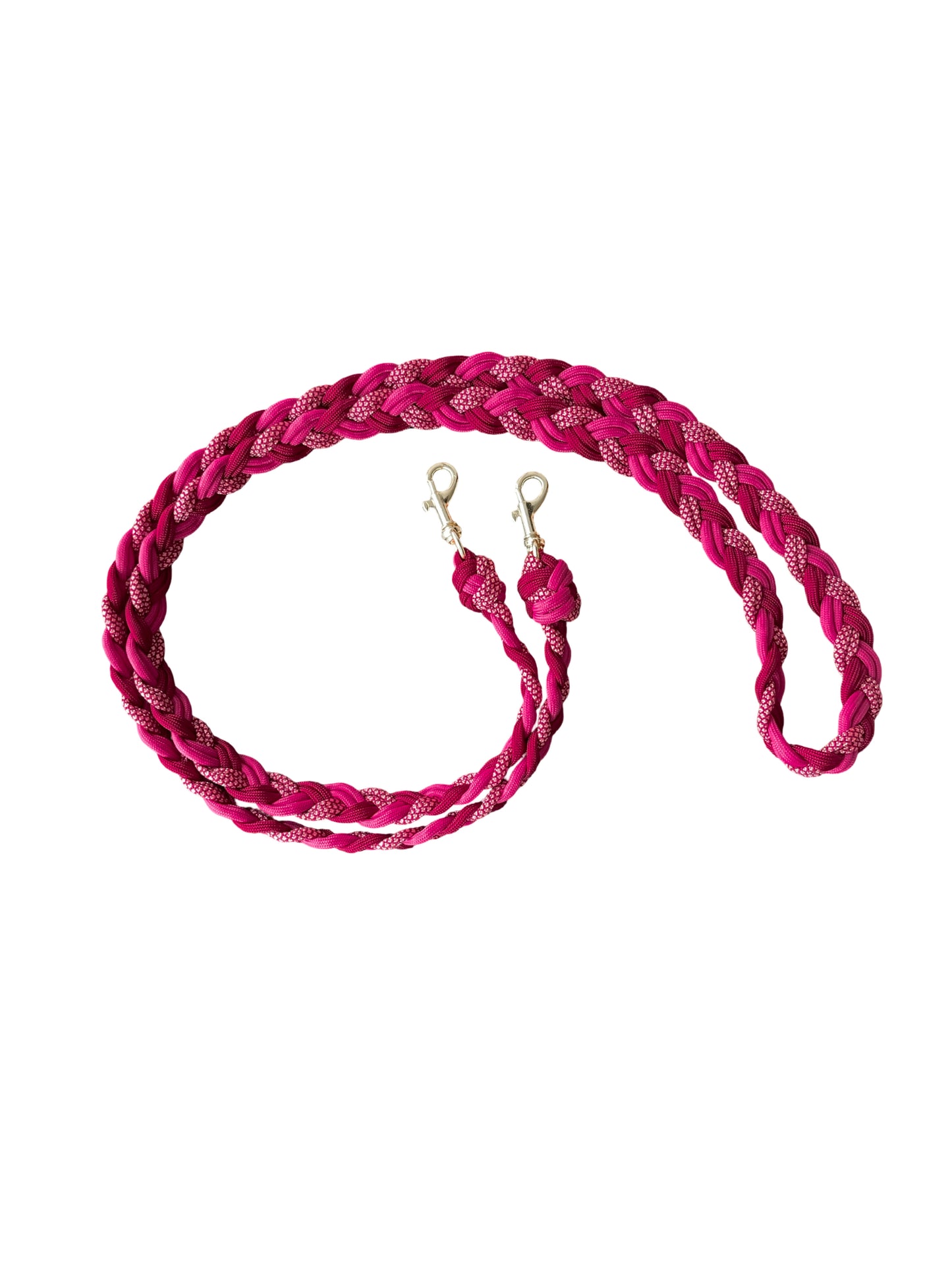 Handgemaakt - Telefoonkoort Burgundy/Fuchsia