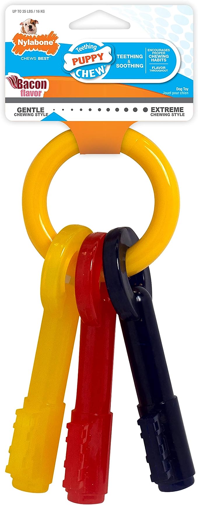 Nylabone - Kauschlüssel für Welpen zum Zahnen