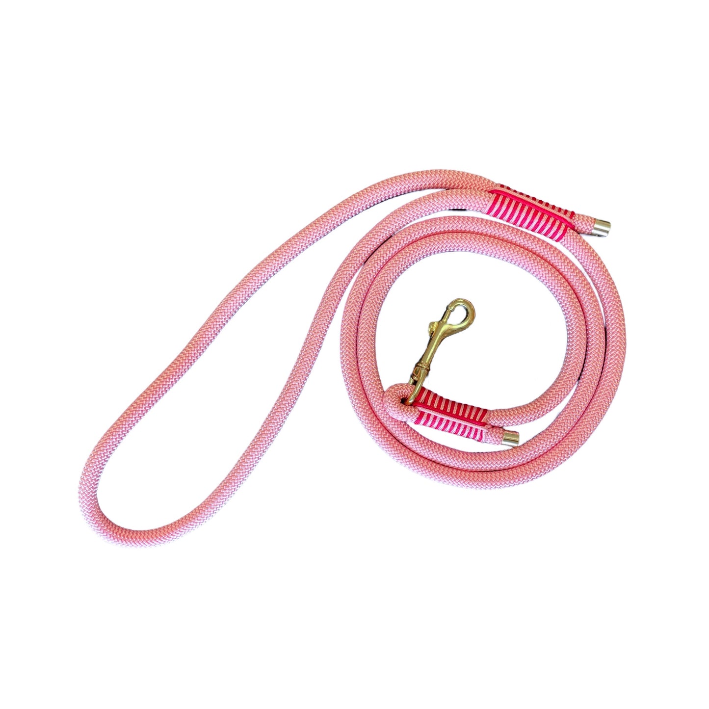 Handgemaakt - Riem met Groot Handvat Pastel Pink