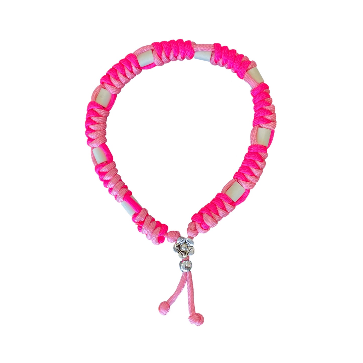 Handmade - Zeichenband Neon Pink / Pastell Pink (Schlange)