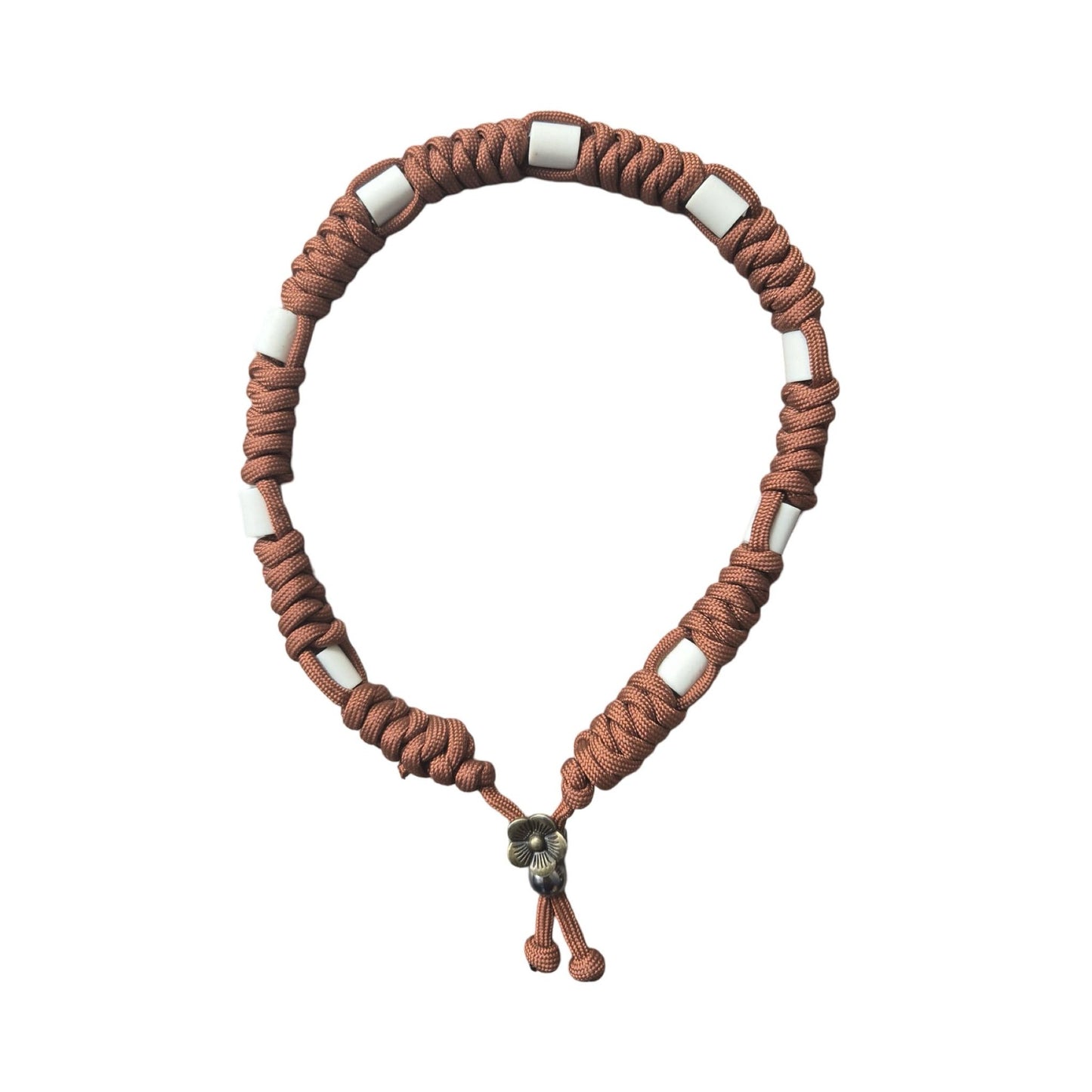 Handgemaakt - Tekenband Chocolade Bruin (Snake)