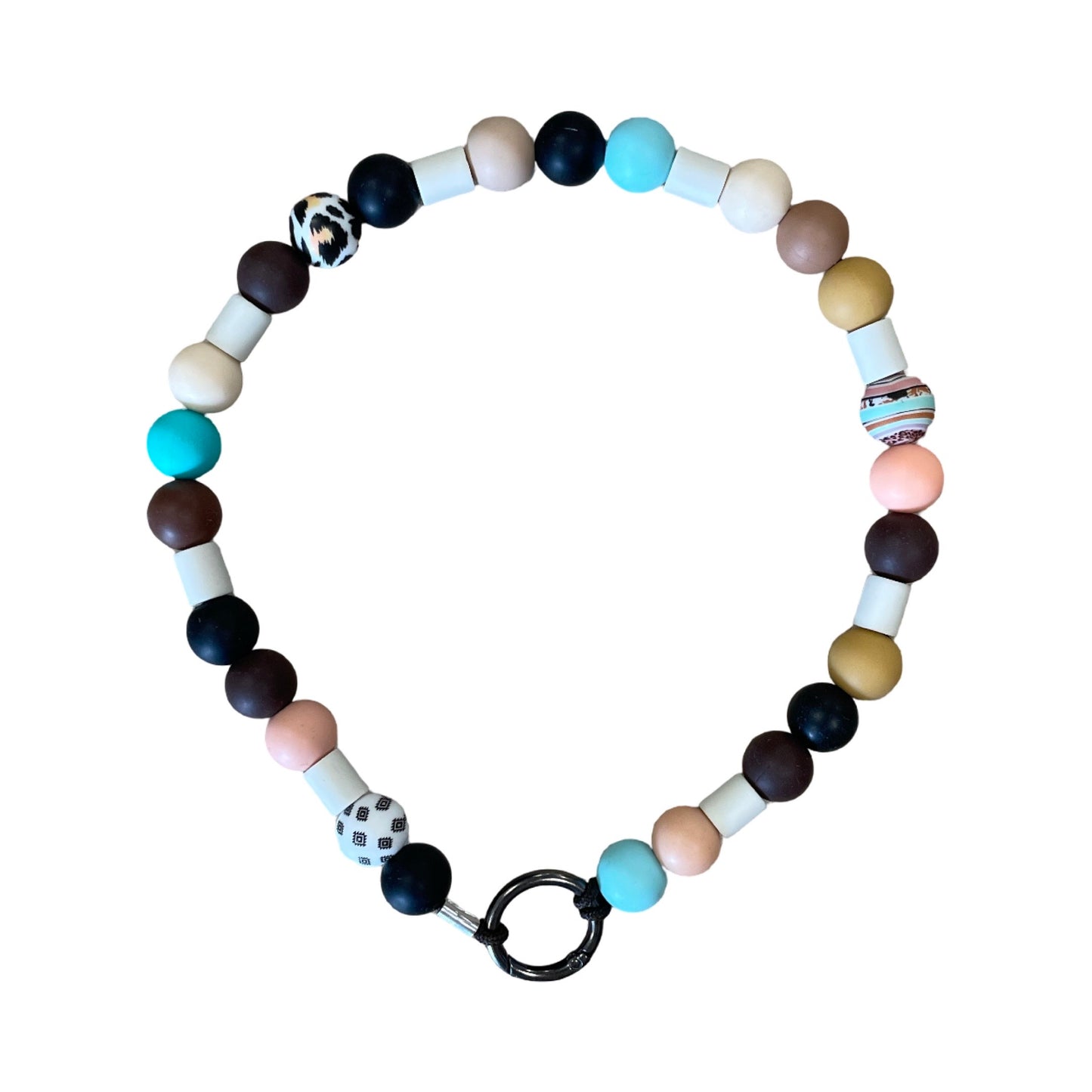Handgemaakt - Tekenband Silicone Boho