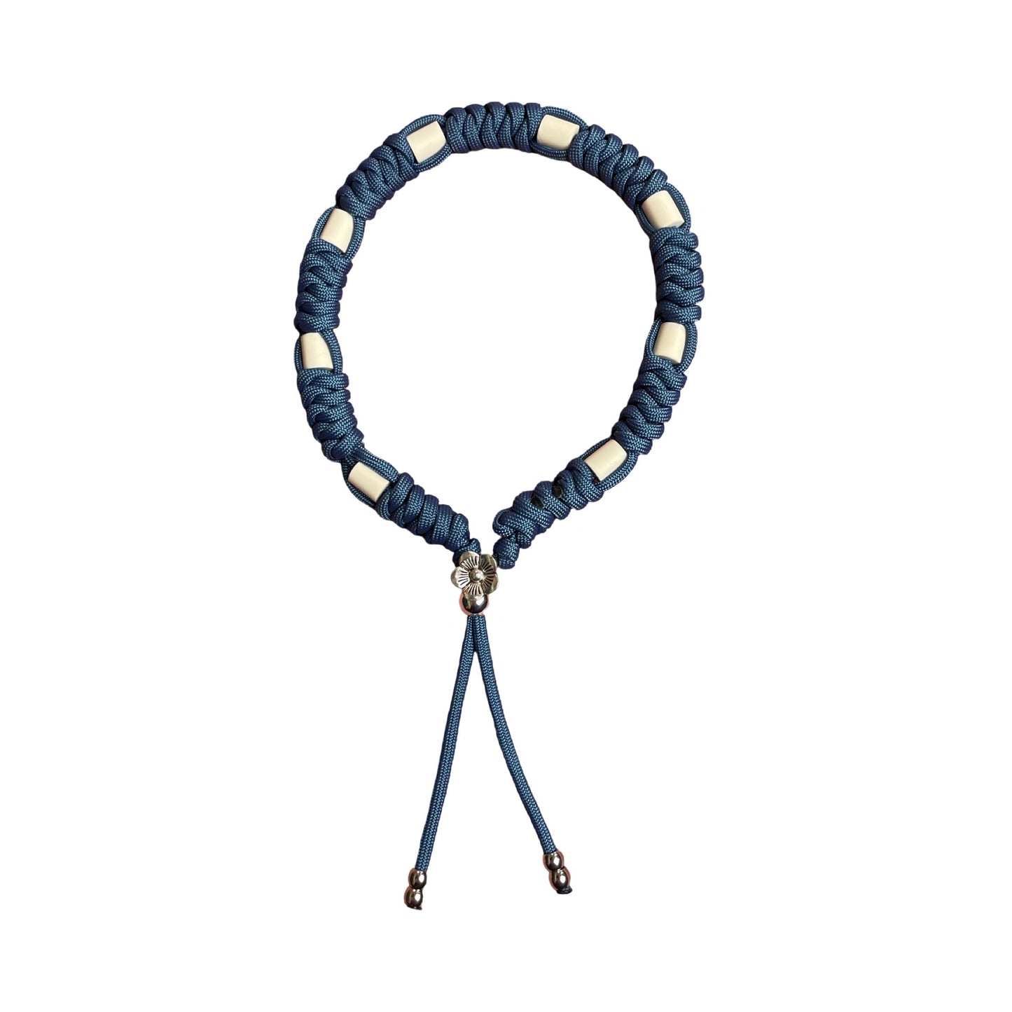 Handmade - Zeichenband Petrolblau (Schlange)