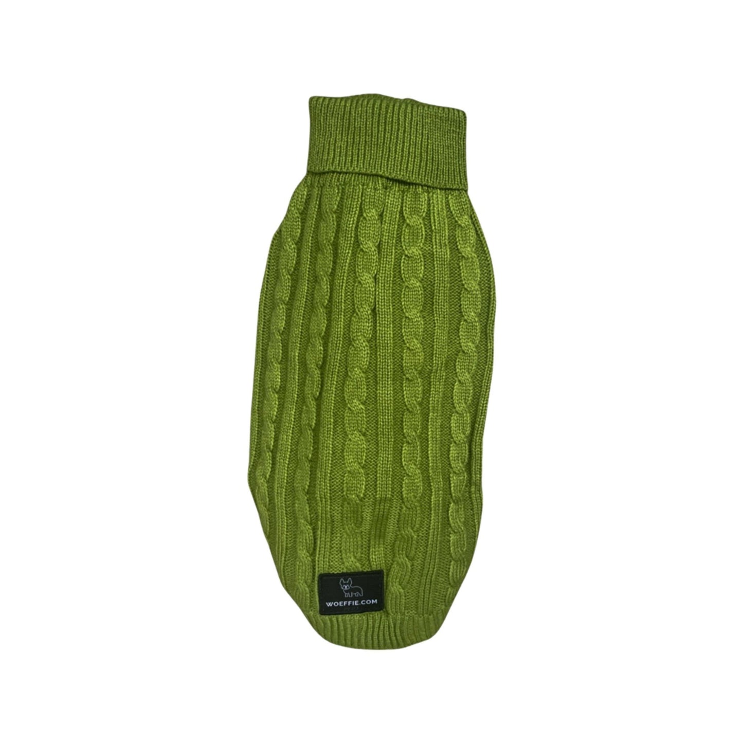 Strickpullover - Olivgrün
