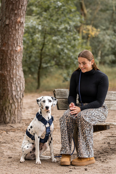 Handgemaakt - Handsfree Riem Navy