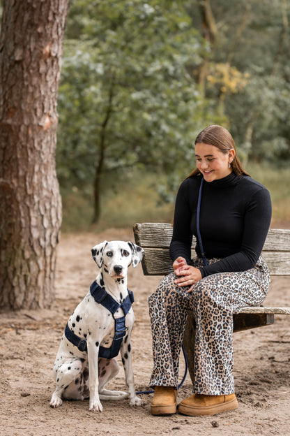 Handgemaakt - Handsfree Riem Navy