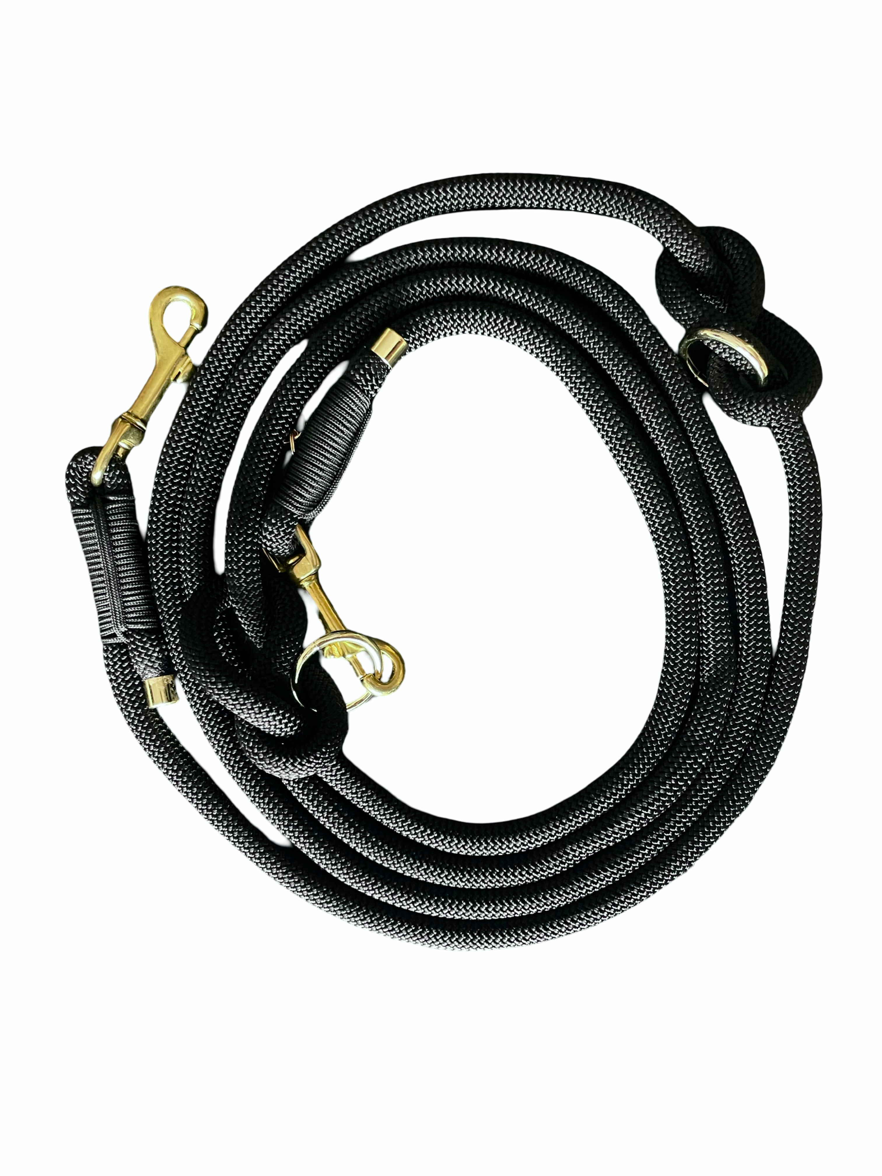 Handgemaakt - Handsfree Riem Polka Dot (voor alle honden)