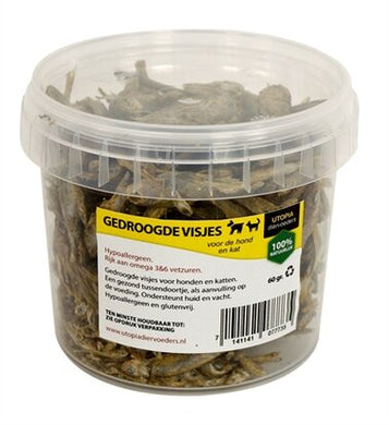 Snacks - HYPO-ALLERGEEN Gedroogde Visjes