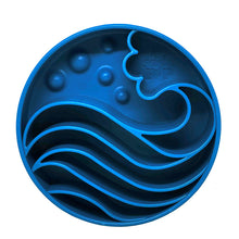Load image into Gallery viewer, Snacks - Sodapup The Great Wave Ebowl Slow feeder – Blue