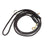 Handgemaakt - Riem met Groot Handvat Espresso Brown (voor puppies en honden tot 9 kg)