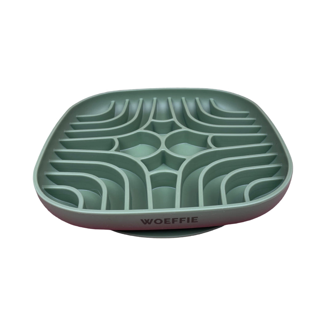 Slowfeeder - Olive Green Maze ( Large)