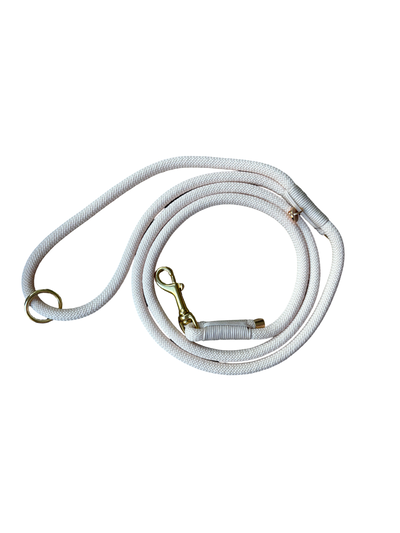 Handgemaakt - Riem met Groot Handvat Pretty Peach (voor alle honden)