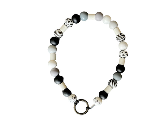 Handgemaakt - Tekenband Silicone Black