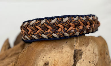 Handmade - Collar Classico (Blue/Copper)
