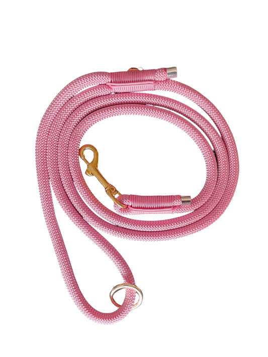 Handgemaakt - Riem met Groot Handvat Old Pink