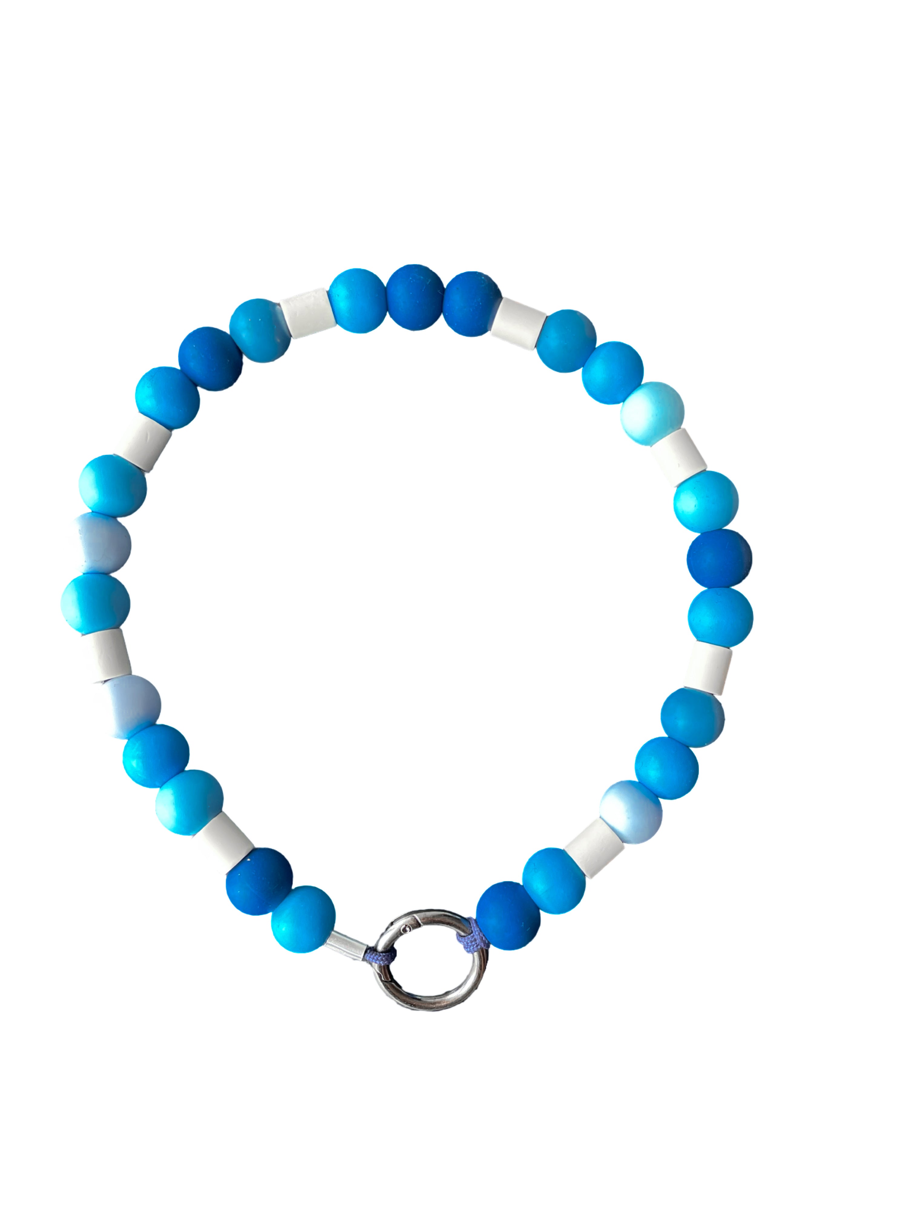 Handgemaakt - Tekenband Silicone Navy