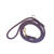 Handgemaakt - Riem met Groot Handvat Mauve (voor alle honden)