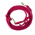 Handgemaakt - Handsfree Riem Hibiscus Blaze, donker (voor alle honden)