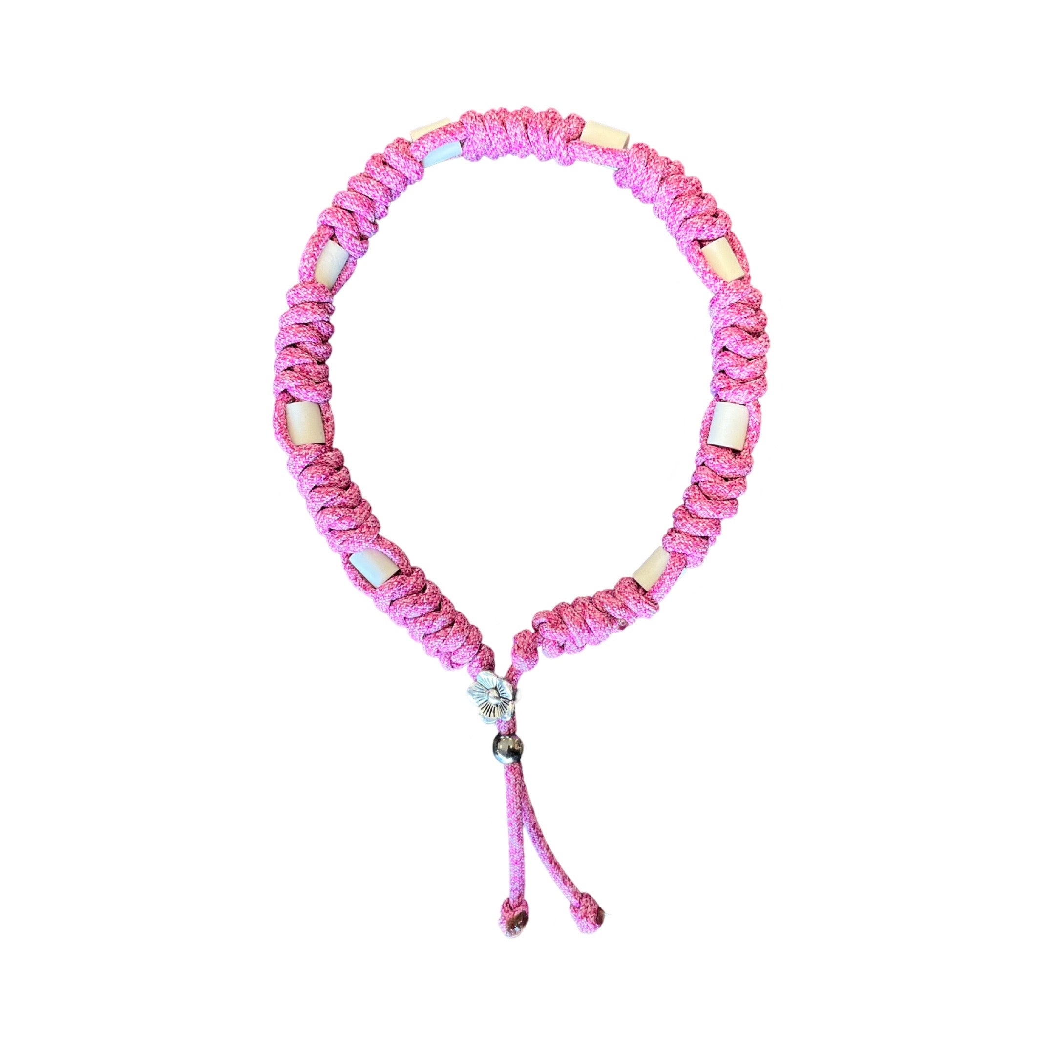 Handmade - Zeichenband Jeans / Pink (Schlange)