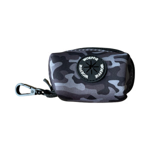 Poo Bag Holder - Black Camo