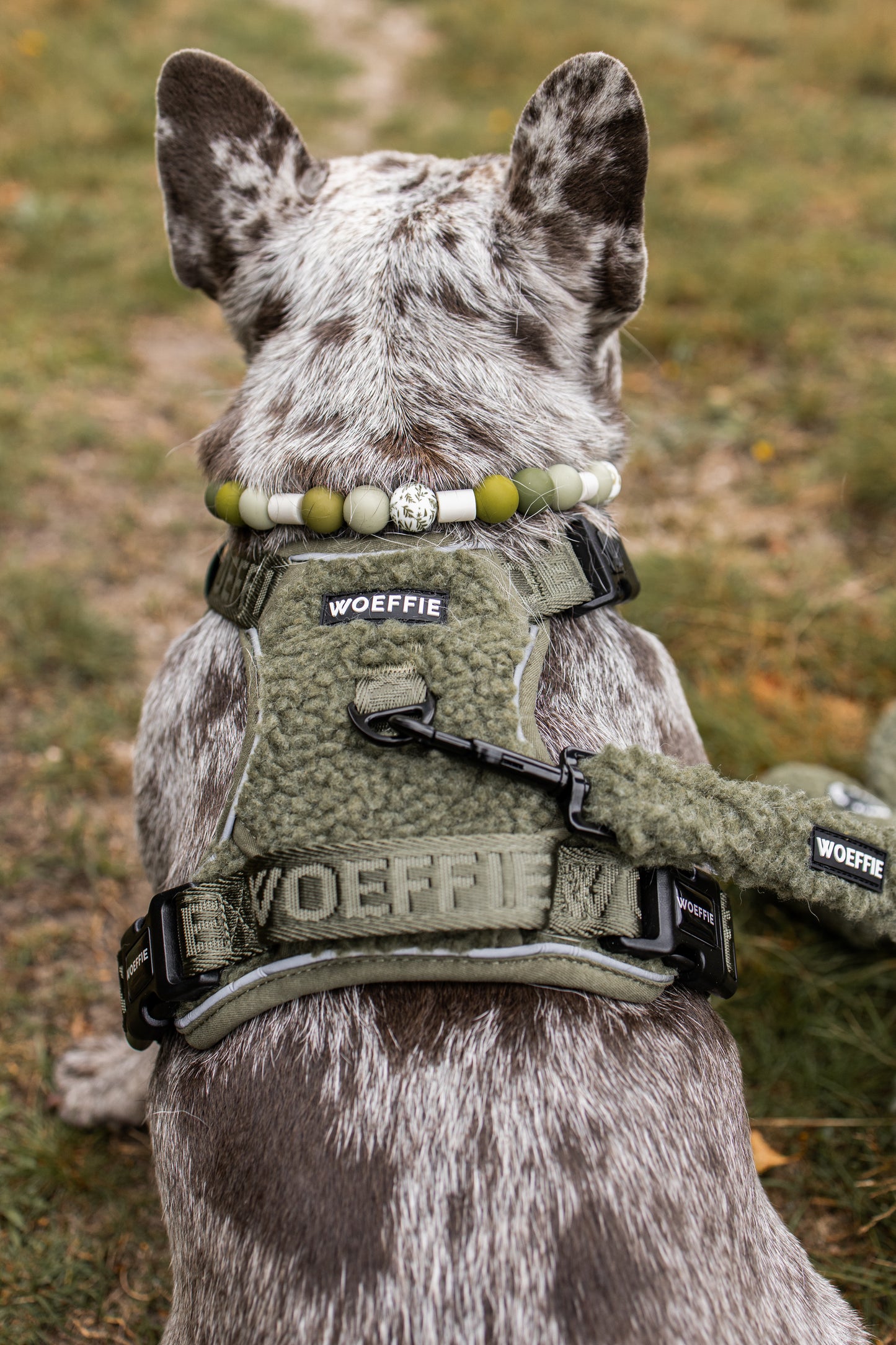 Handgemaakt - Tekenband Silicone - Olive Green
