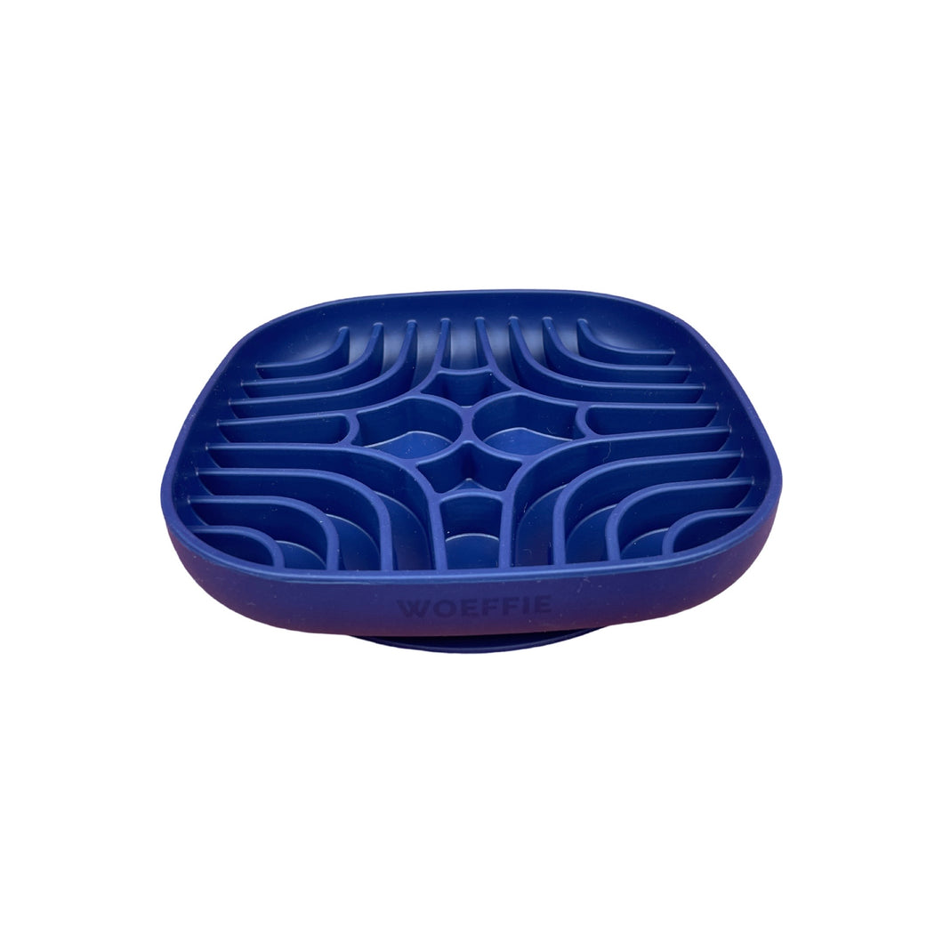 Slowfeeder - Navy Blue Maze ( Medium)