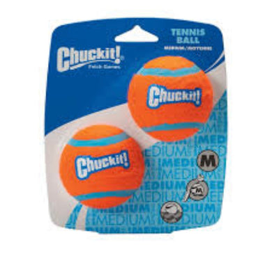 Chuckit - 2 set tennisballen Medium