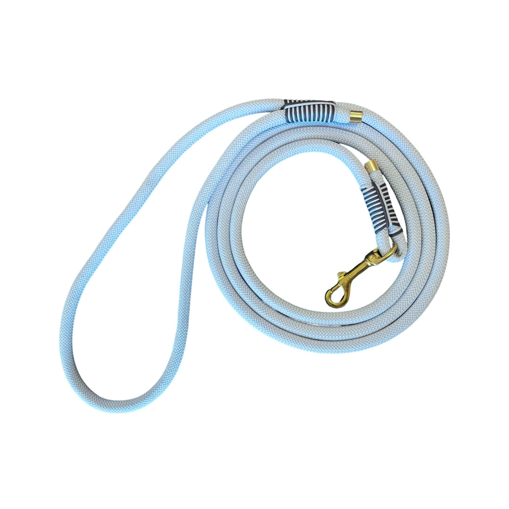 Handgemaakt - Riem met Groot Handvat Polar Blue