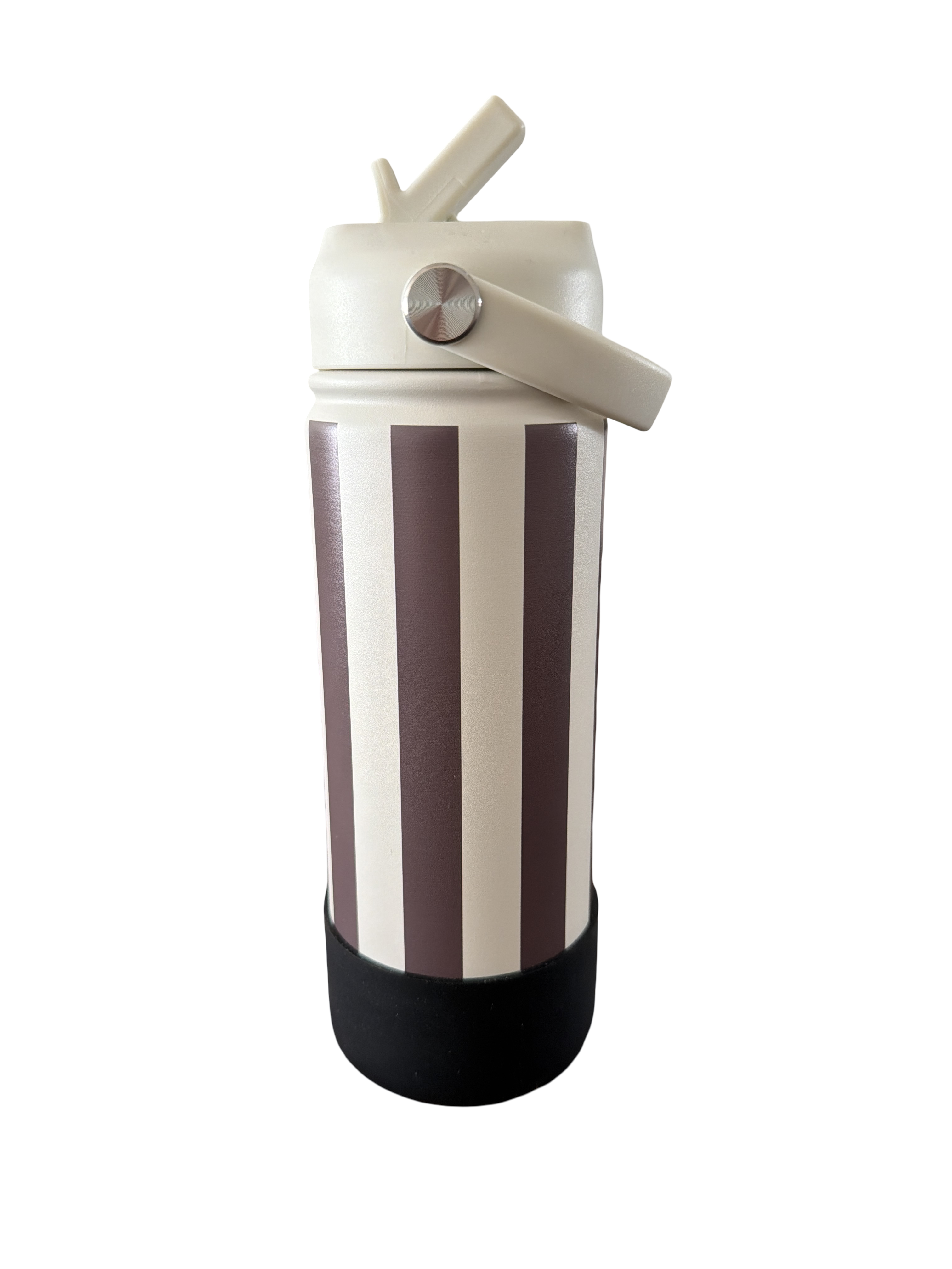 ZWART BAKJE! 2-in-1 Thermos Waterfles beige / Bruin ( meerdere keuzes mogelijk!)