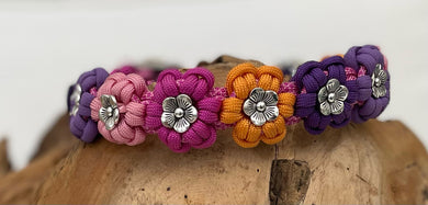 Handmade - Collar  Flower Power (Multicolor)