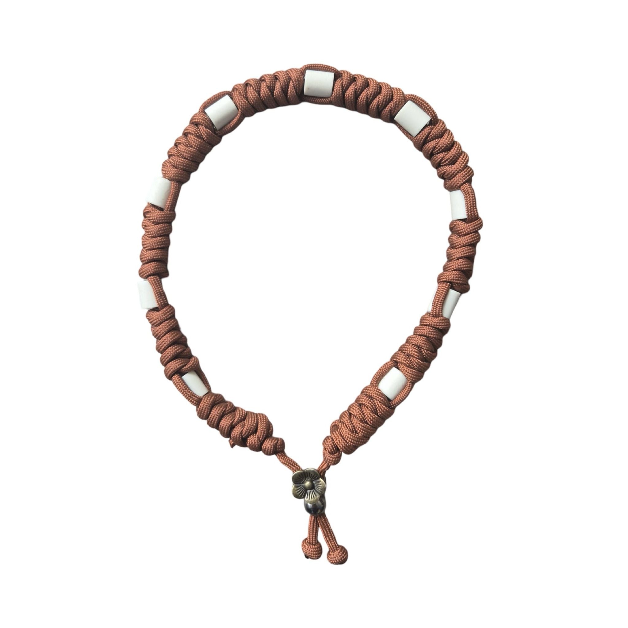 Handmade - Zeichenband Schokoladenbraun (Schlange)