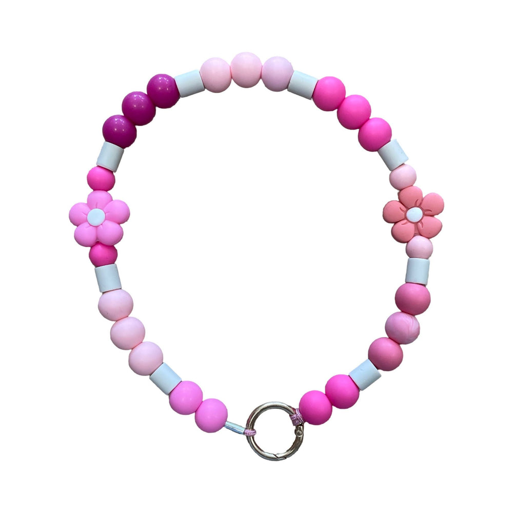 Handgemaakt - Tekenband Silicone - Ibiza Rose