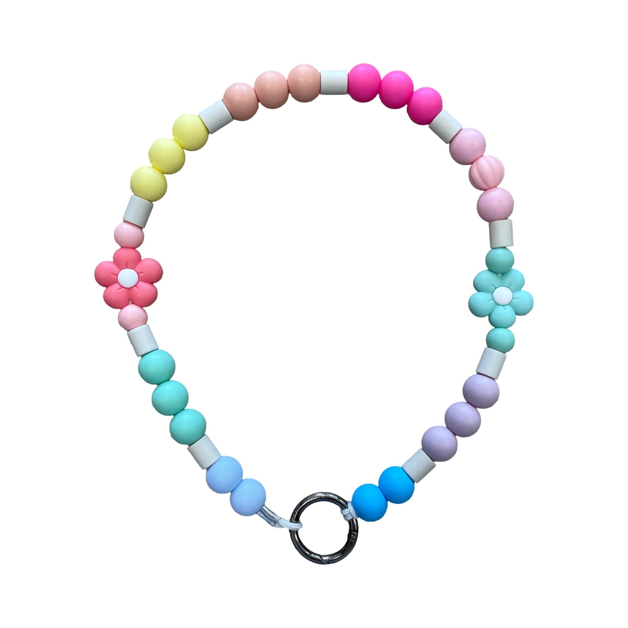 Handgemaakt - Tekenband Silicone Pastel Flower