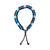 Handgemaakt - Tekenband Walnoot/Arctic Blue (Cobra)