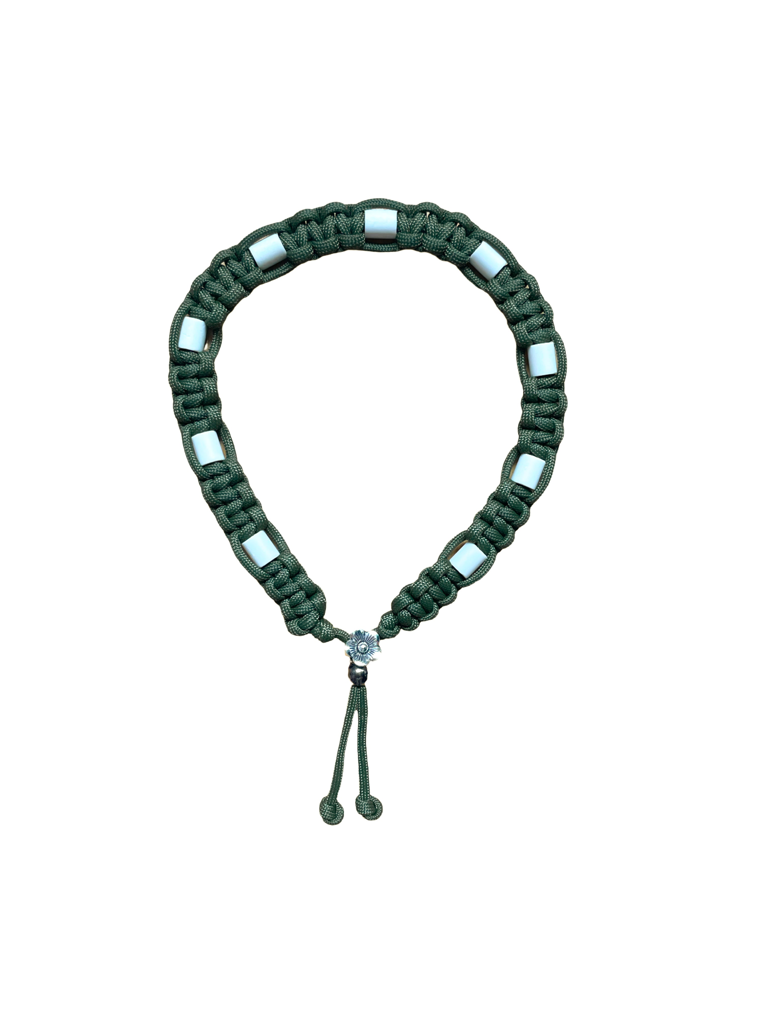 Handgemaakt - Tekenband Olive Green (Cobra)