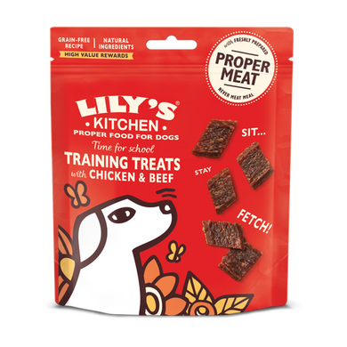 Snacks - I Lilly Dog Train Treat Chicken /Beef