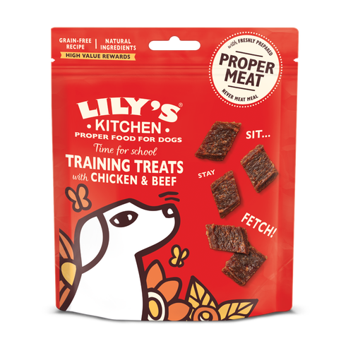 Snacks - I Lilly Dog Train Treat Chicken /Beef