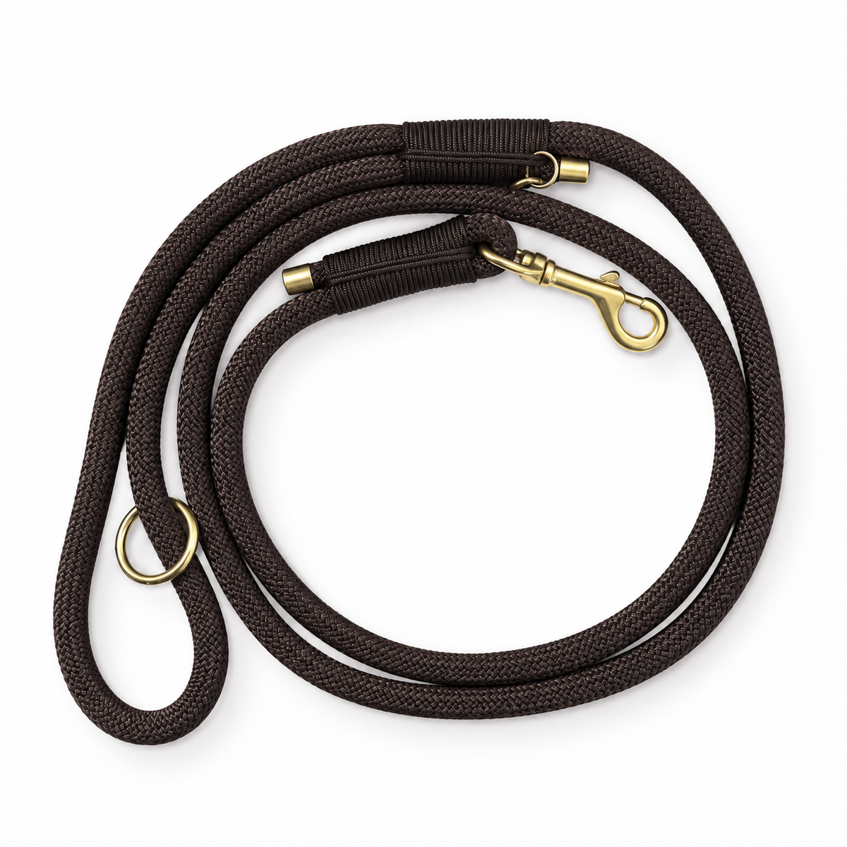 Handgemaakt - Riem met Groot Handvat I Love Chocolate (voor honden tot 14 kg)