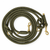 Handgemaakt - Handsfree Riem Olive Green (voor honden tot 9 kg)