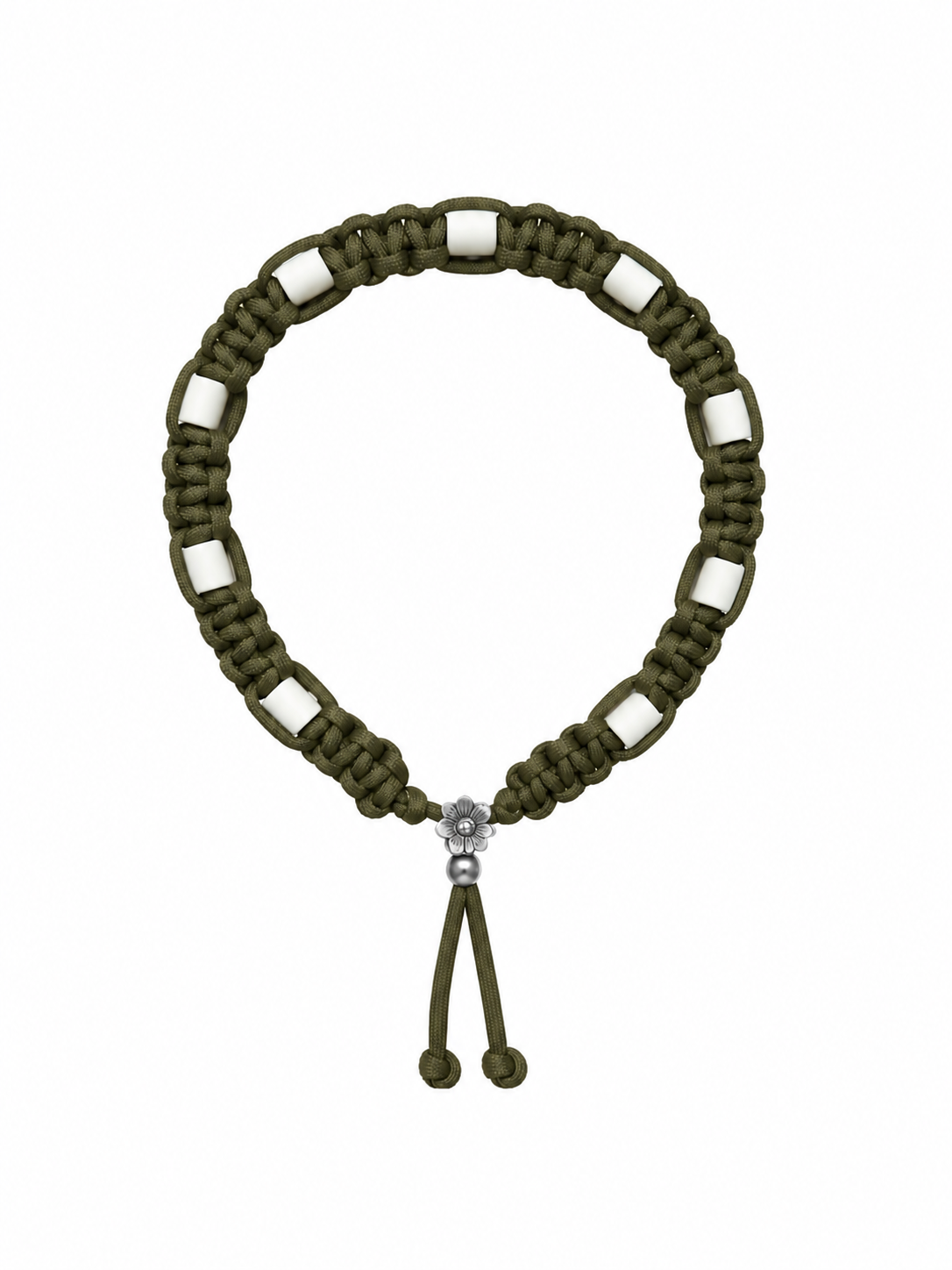 Handgemaakt - Tekenband Olive Green (Cobra)