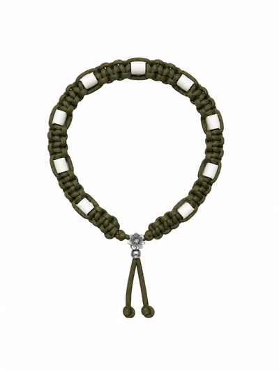 Handgemaakt - Tekenband Olive Green (Cobra)