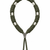 Handgemaakt - Tekenband Olive Green (Snake)