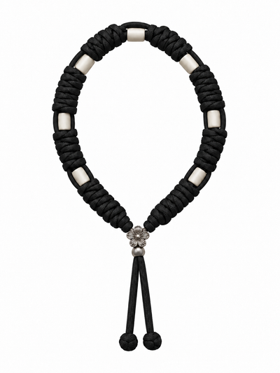 Handmade - Zeckenband Schwarz (Cobra)