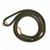 Handgemaakt - Riem met Groot Handvat Olive Green (voor honden tot 9 kg)