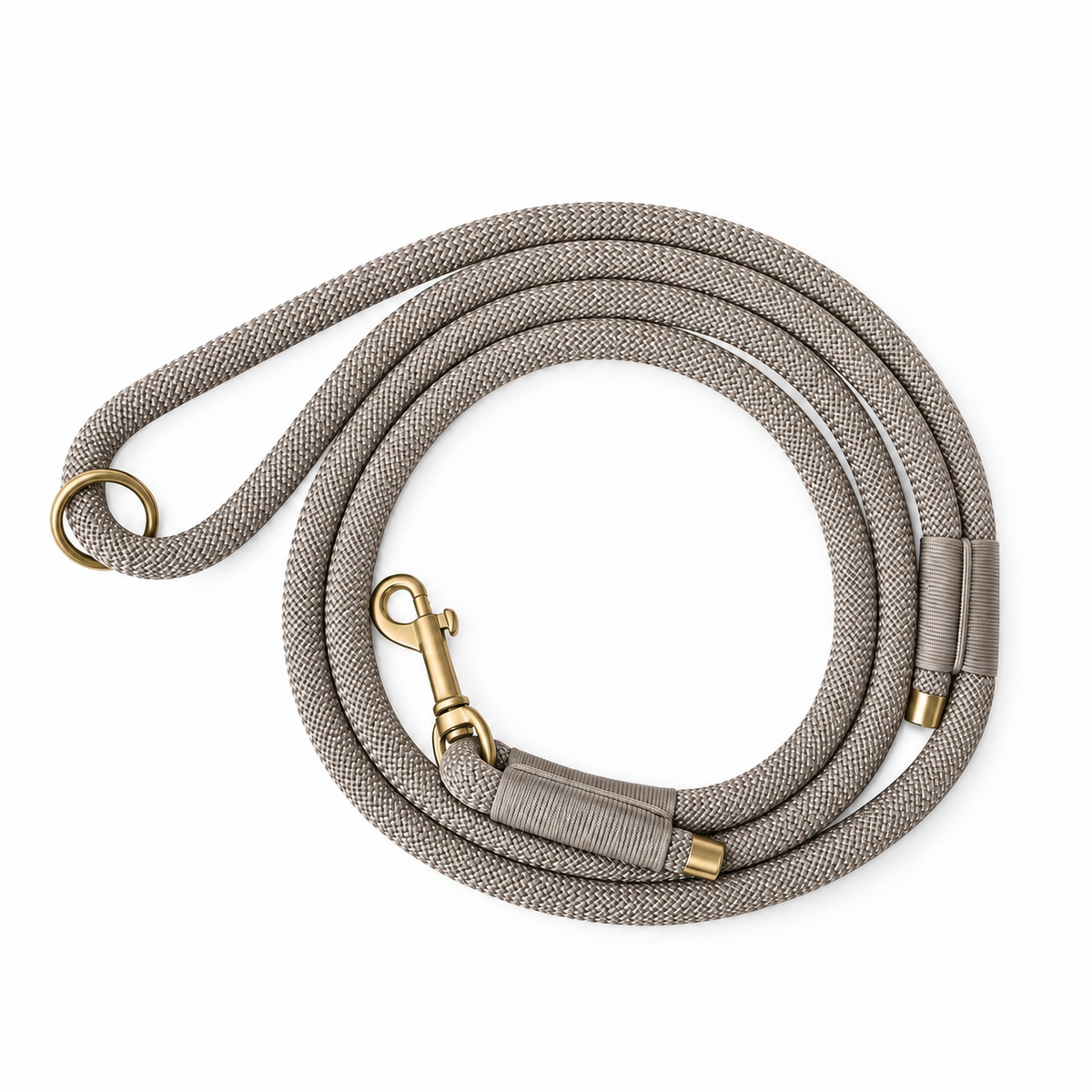 Handgemaakt - Riem met Groot Handvat Teddy Bear (voor alle honden)