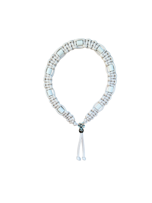 Handgemaakt - Tekenband Teddybear / Crème (Cobra)