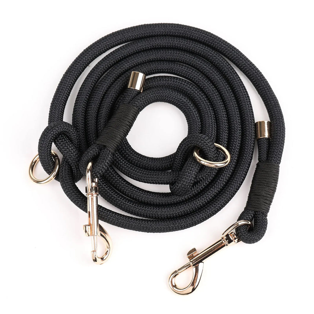 Handsfree leash - Zwart (2 meter)