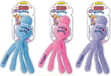 Kong - Wubba Snugga Pink / Blau (Groß)