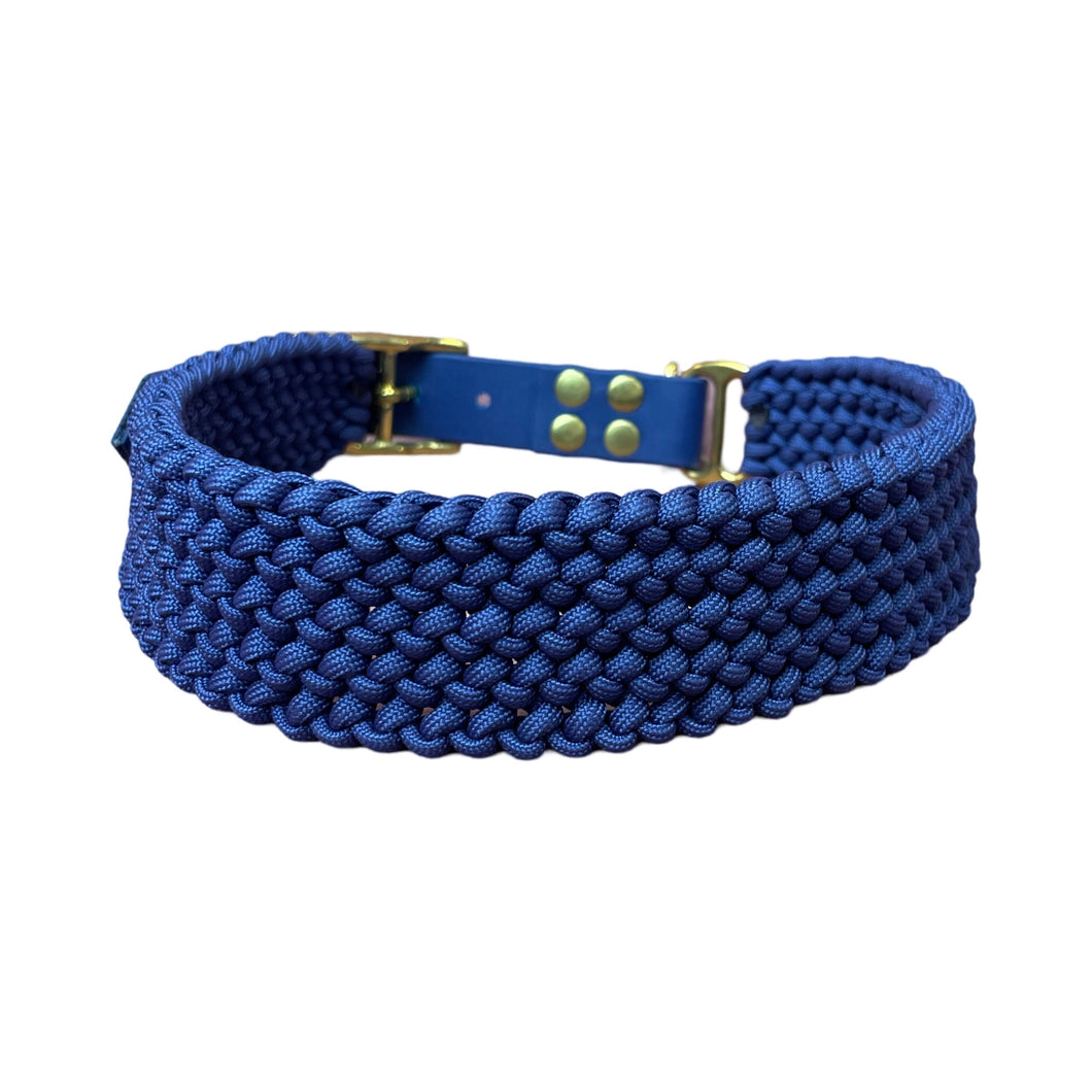 Handgemaakt - Halsband Conquistador Marine