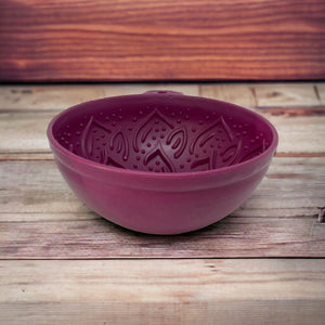 Sodapup - Lickmat Garden of Eatin' Tipsy Bowl - Mauve